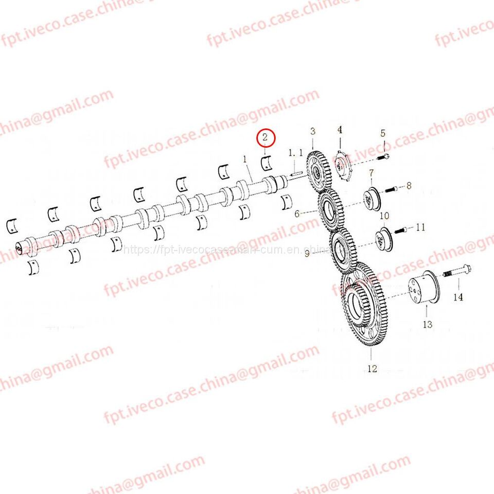 MAN D2066 Camshaft Bearing 04410-0177 - Підшипник двигуна: фото 1 MAN D2066 Camshaft Bearing 04410-0177 - Підшипник двигуна: фото 1