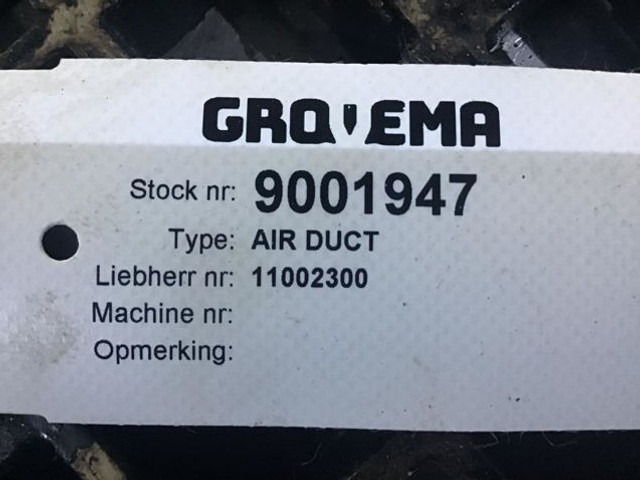 Liebherr Air Duct - Підвіска: фото 3 Liebherr Air Duct - Підвіска: фото 3
