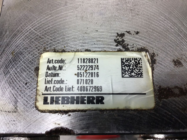 Liebherr Check Valve - Гідравліка: фото 4 Liebherr Check Valve - Гідравліка: фото 4