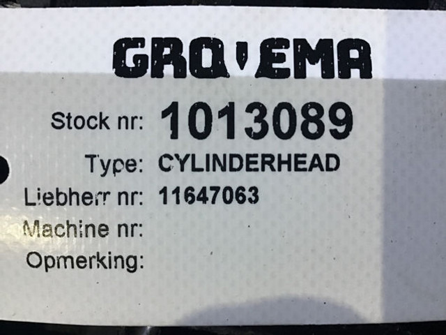 Новий Блок циліндрів Liebherr Cylinderhead: фото 6