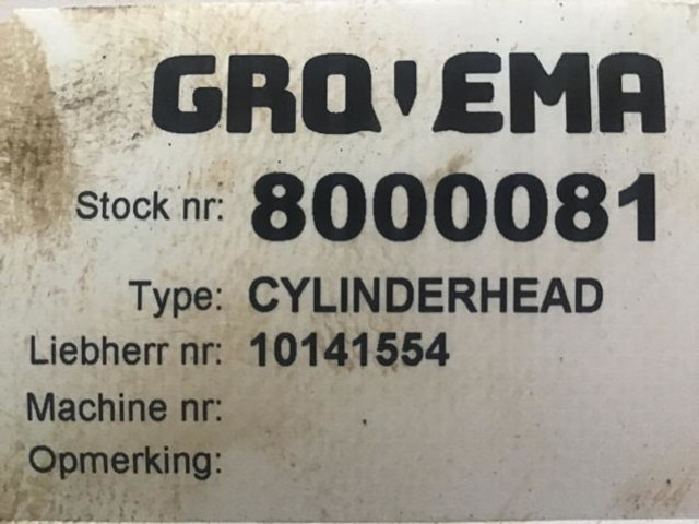 Гідроциліндр Liebherr Cylinderhead: фото 15