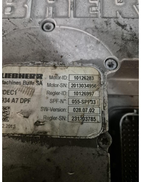 Liebherr - Блок управління: фото 2 Liebherr - Блок управління: фото 2