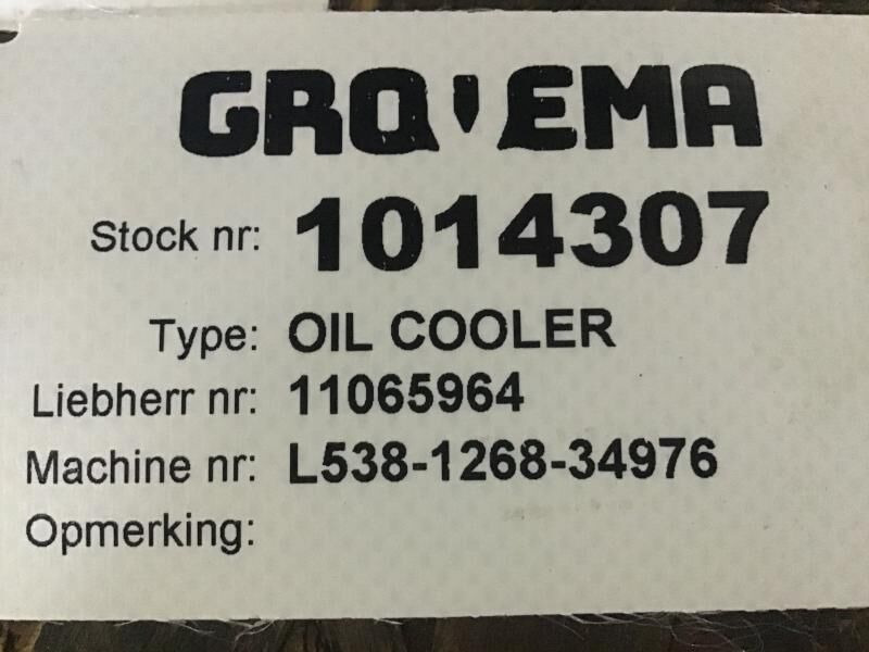 Liebherr Oil Cooler - Масляний радіатор: фото 3 Liebherr Oil Cooler - Масляний радіатор: фото 3
