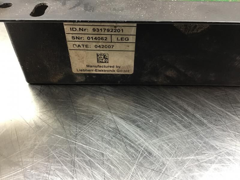 Liebherr R934 / R944 TR - Блок управління: фото 2 Liebherr R934 / R944 TR - Блок управління: фото 2