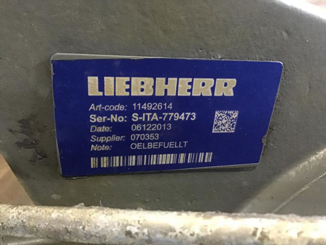 Liebherr Rear Axle - Задня вісь: фото 2 Liebherr Rear Axle - Задня вісь: фото 2