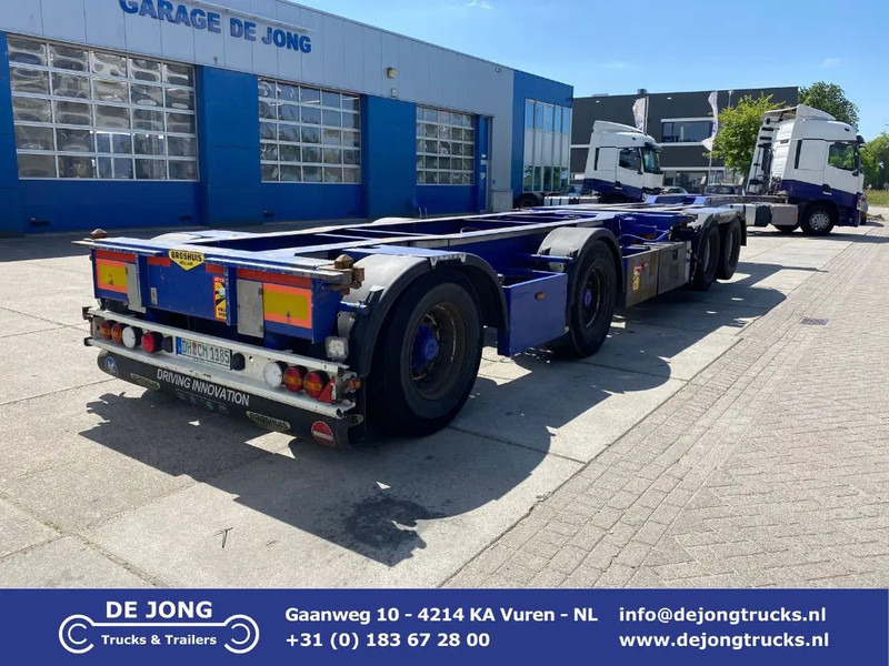 Broshuis 2Connect 2AKCC / 4 Axles / 3x Steering Axle / 2x Lift Axle - Контейнеровоз/ Змінний кузов напівпричіп: фото 1 Broshuis 2Connect 2AKCC / 4 Axles / 3x Steering Axle / 2x Lift Axle - Контейнеровоз/ Змінний кузов напівпричіп: фото 1