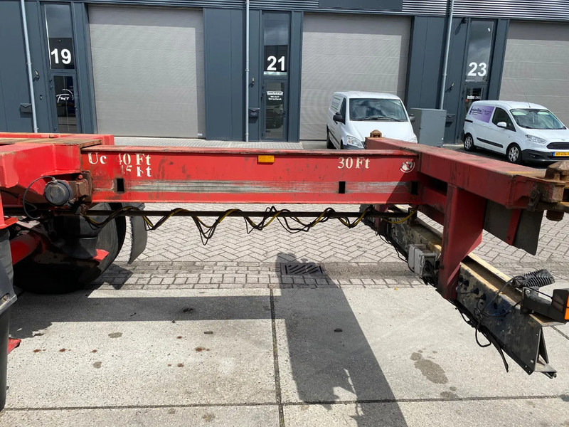 Контейнеровоз/ Змінний кузов напівпричіп Broshuis MFCC / 2x Extendable / SAF + Disc Brakes / 1x Lift Axle / 45FT: фото 7