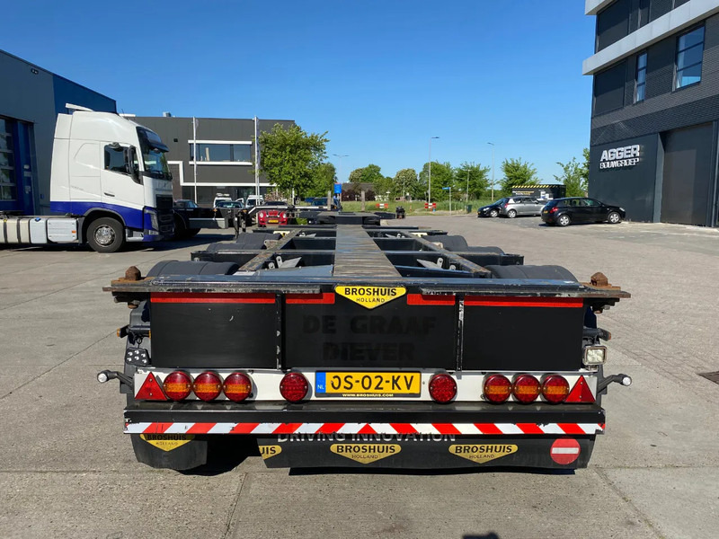 Broshuis MFCC-HD / 2x Extendable / Disc Brakes /1x lift Axle / 45FT - Контейнеровоз/ Змінний кузов напівпричіп: фото 2 Broshuis MFCC-HD / 2x Extendable / Disc Brakes /1x lift Axle / 45FT - Контейнеровоз/ Змінний кузов напівпричіп: фото 2