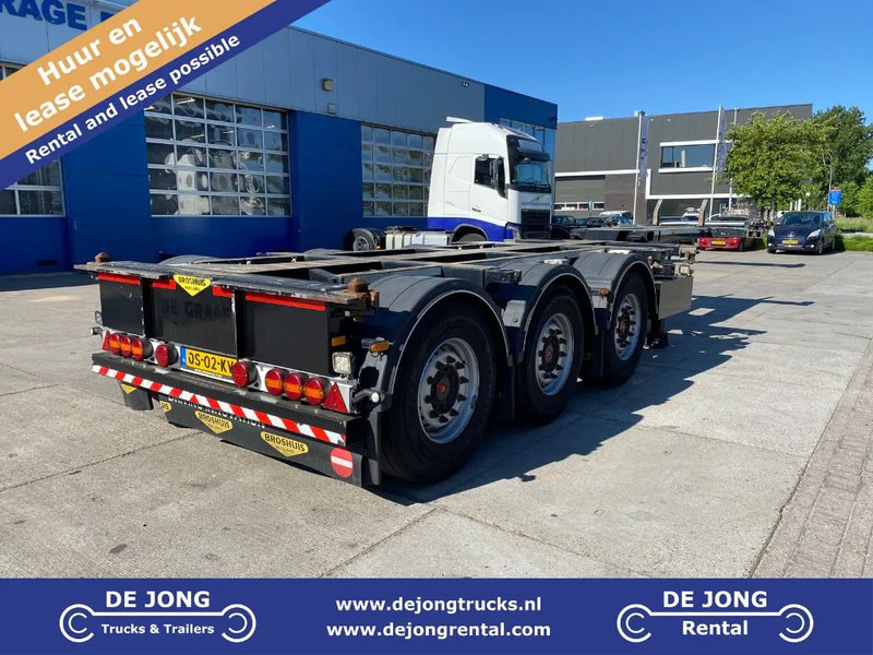 Broshuis MFCC-HD / 2x Extendable / Disc Brakes /1x lift Axle / 45FT - Контейнеровоз/ Змінний кузов напівпричіп: фото 1 Broshuis MFCC-HD / 2x Extendable / Disc Brakes /1x lift Axle / 45FT - Контейнеровоз/ Змінний кузов напівпричіп: фото 1