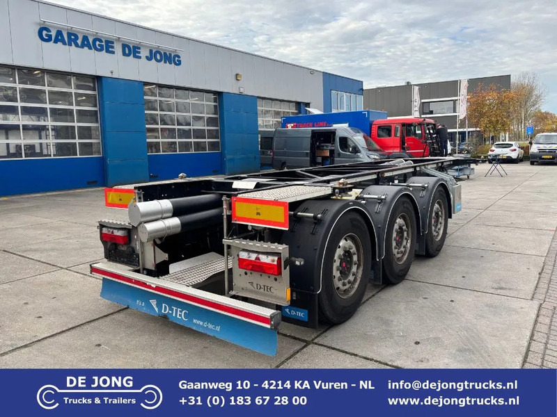 D-Tec CC-20-3-T / 20 FT ADR Tank Chassis / SAF Disc - Контейнеровоз/ Змінний кузов напівпричіп: фото 1 D-Tec CC-20-3-T / 20 FT ADR Tank Chassis / SAF Disc - Контейнеровоз/ Змінний кузов напівпричіп: фото 1