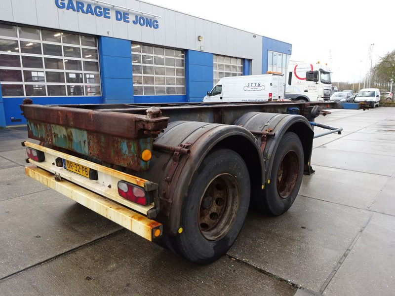 Groenewegen 20 FT Chassis / Steel Suspension / Double Tyres - Контейнеровоз/ Змінний кузов напівпричіп: фото 5 Groenewegen 20 FT Chassis / Steel Suspension / Double Tyres - Контейнеровоз/ Змінний кузов напівпричіп: фото 5
