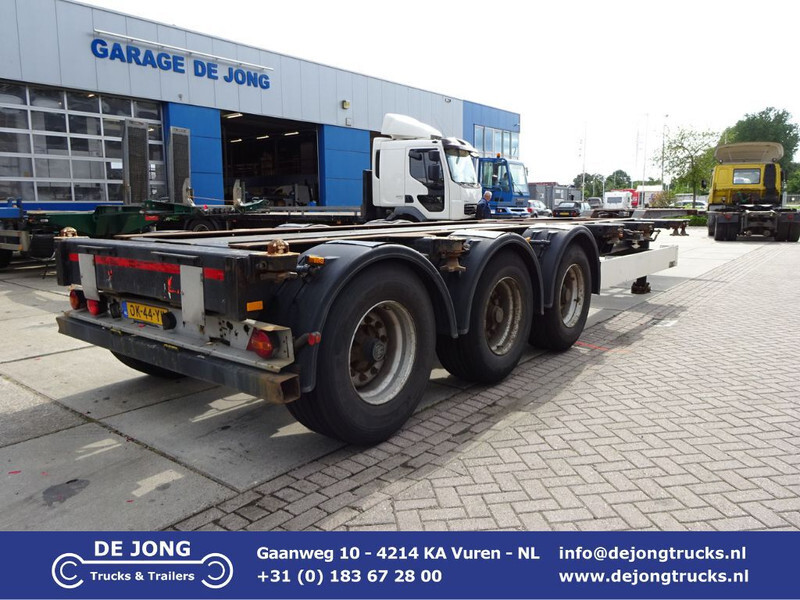 Kögel SW24 Container Chassis / 2x Extendable / BPW + Drum - Контейнеровоз/ Змінний кузов напівпричіп: фото 1 Kögel SW24 Container Chassis / 2x Extendable / BPW + Drum - Контейнеровоз/ Змінний кузов напівпричіп: фото 1