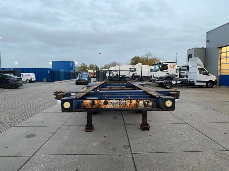 Krone SZF18 / 20 FT Container Chassis / SAF - Контейнеровоз/ Змінний кузов напівпричіп: фото 5 Krone SZF18 / 20 FT Container Chassis / SAF - Контейнеровоз/ Змінний кузов напівпричіп: фото 5