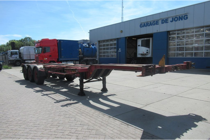 Renders Container Chassis / Extendable on rear / BPW + drum - Контейнеровоз/ Змінний кузов напівпричіп: фото 4 Renders Container Chassis / Extendable on rear / BPW + drum - Контейнеровоз/ Змінний кузов напівпричіп: фото 4