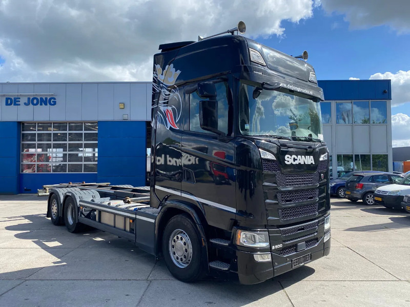 Scania S500 NGS BDF / Retarder / 6x2 / 2x Tank - Контейнеровоз/ Змінний кузов вантажівка: фото 3 Scania S500 NGS BDF / Retarder / 6x2 / 2x Tank - Контейнеровоз/ Змінний кузов вантажівка: фото 3