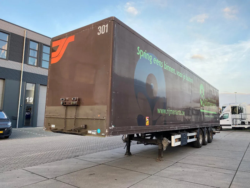 Van Hool Closed box / Laadklep / D-hollandia / Hard-Wood Floor / 1x Lift Axle - Закритий кузов напівпричіп: фото 4 Van Hool Closed box / Laadklep / D-hollandia / Hard-Wood Floor / 1x Lift Axle - Закритий кузов напівпричіп: фото 4