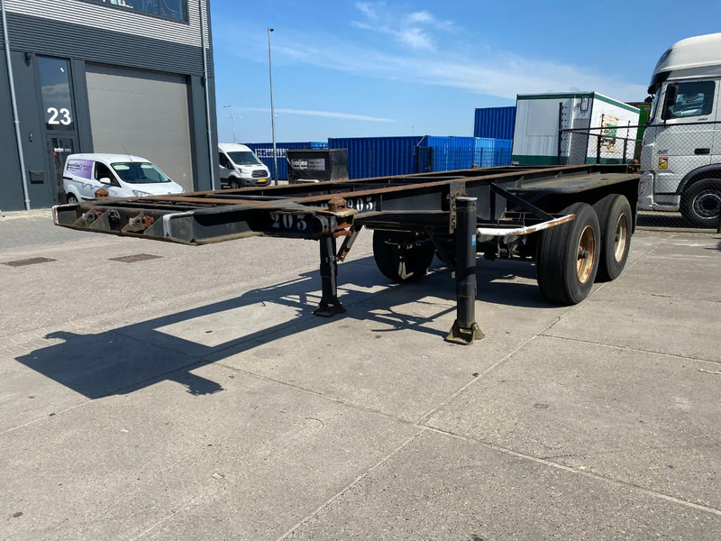 Van Hool / Container Chassis 20FT / Steel Suspension - Контейнеровоз/ Змінний кузов напівпричіп: фото 4 Van Hool / Container Chassis 20FT / Steel Suspension - Контейнеровоз/ Змінний кузов напівпричіп: фото 4