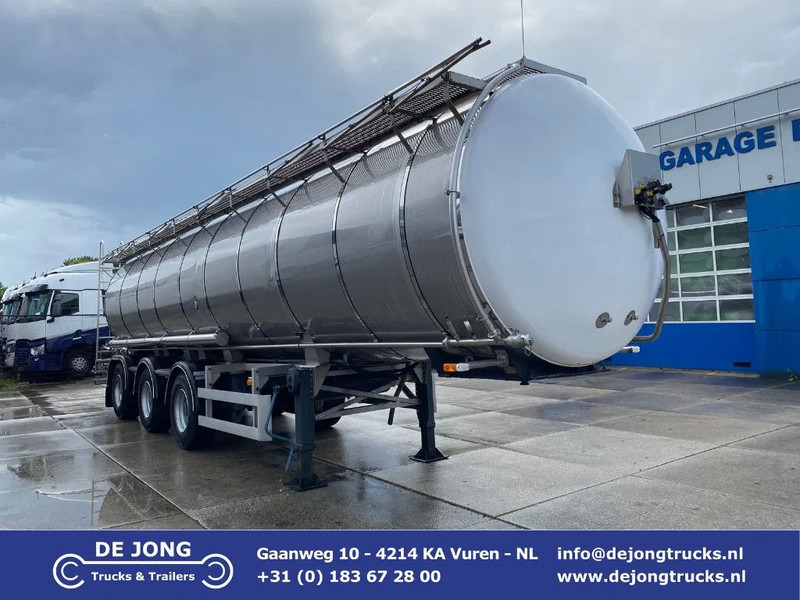 Van Hool Food Tank Trailer / 35000 LT / 1x Lift Axle / SAF - Напівпричіп цистерна: фото 1 Van Hool Food Tank Trailer / 35000 LT / 1x Lift Axle / SAF - Напівпричіп цистерна: фото 1