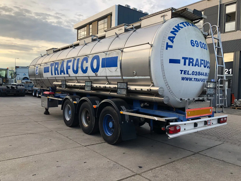 Van Hool Tank / 33.280 LT / 4 compartments / ADR / Inox - Напівпричіп цистерна: фото 3 Van Hool Tank / 33.280 LT / 4 compartments / ADR / Inox - Напівпричіп цистерна: фото 3