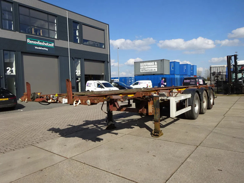 Van Hool Tank Chassis 20 + 30 FT / ADR / BPW + Drum - Контейнеровоз/ Змінний кузов напівпричіп: фото 4 Van Hool Tank Chassis 20 + 30 FT / ADR / BPW + Drum - Контейнеровоз/ Змінний кузов напівпричіп: фото 4