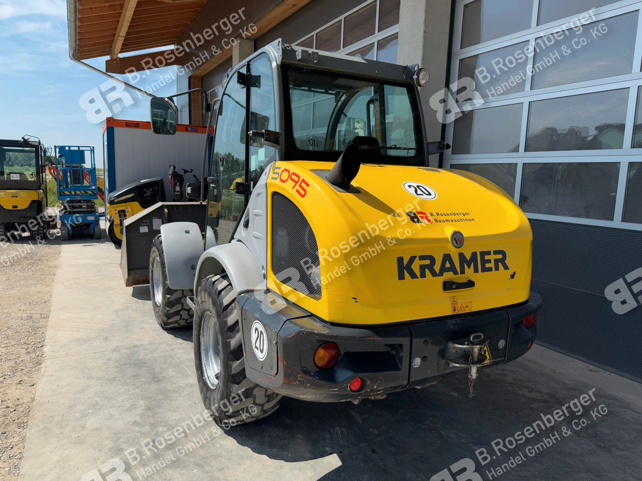 Kramer 5095 Radlader / Bj2017 / nur 1911h - Колісний навантажувач: фото 3 Kramer 5095 Radlader / Bj2017 / nur 1911h - Колісний навантажувач: фото 3