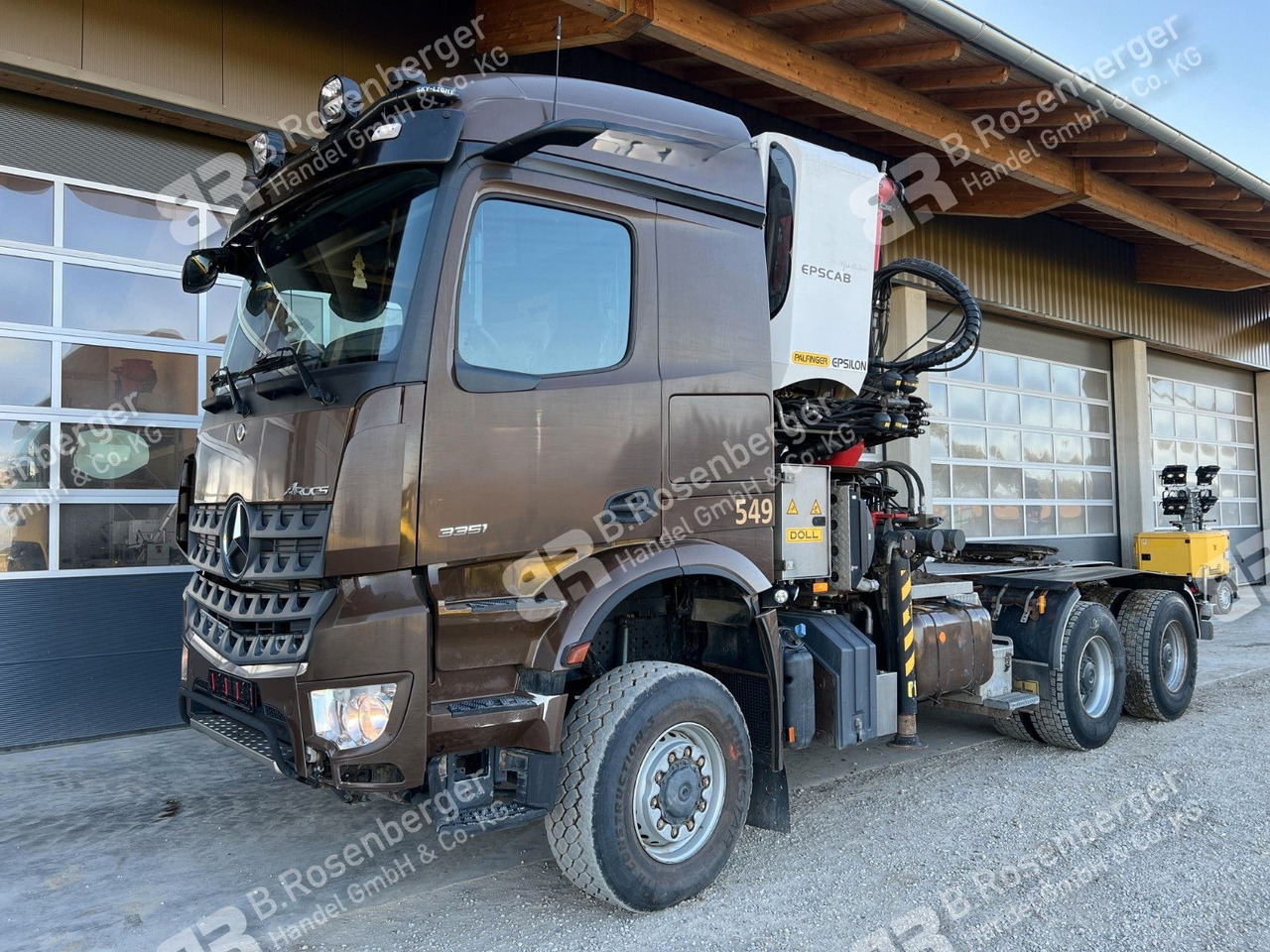 Mercedes-Benz Arocs 3351 6x6 Palfinger Epsilon S260Z96 - Лісовоз, Вантажівка з маніпулятором: фото 4 Mercedes-Benz Arocs 3351 6x6 Palfinger Epsilon S260Z96 - Лісовоз, Вантажівка з маніпулятором: фото 4