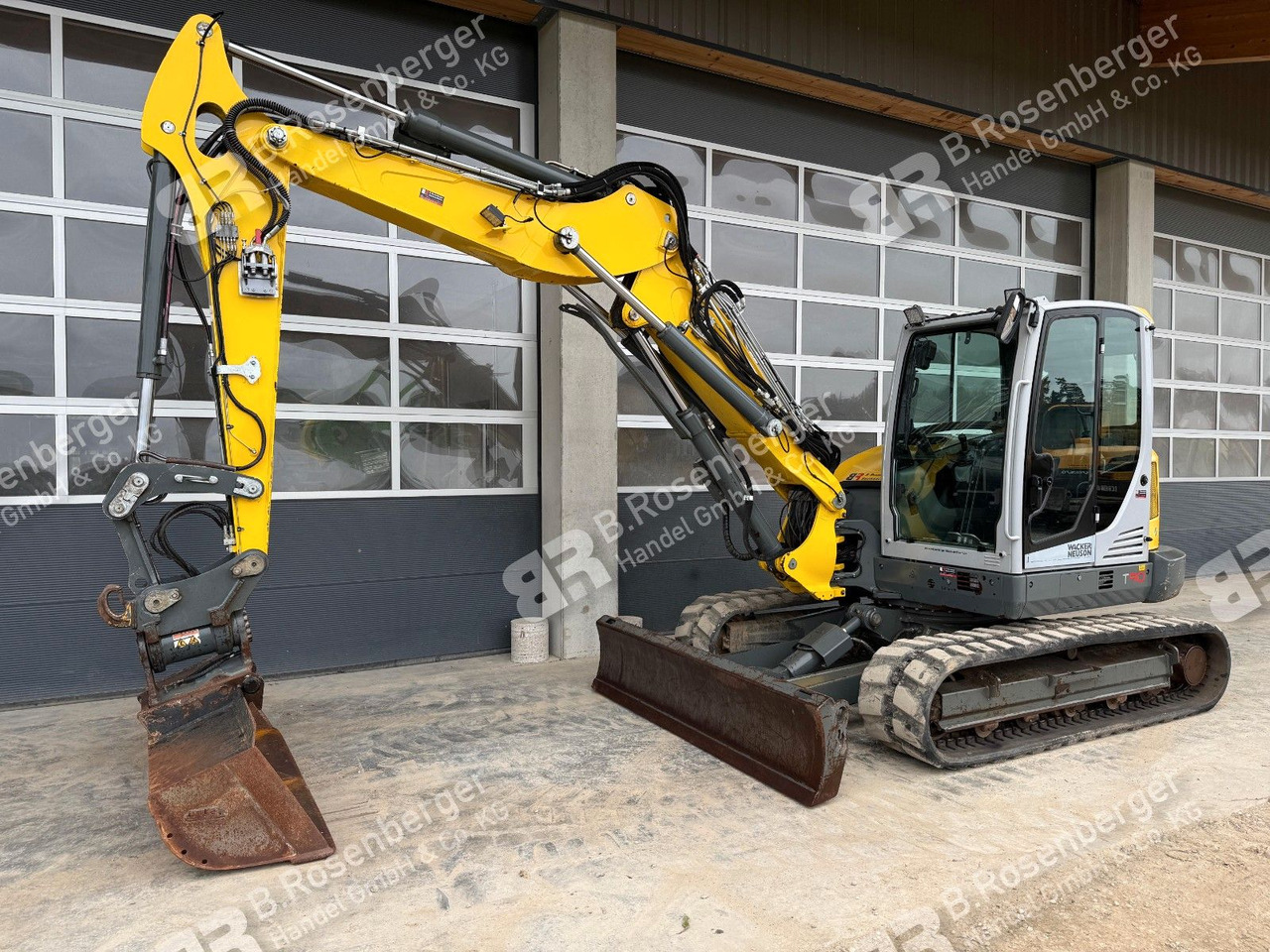 Wacker ET90 Bagger 9t / 2640h / BJ2019/ TOP AUSSTATTUNG - Міні-екскаватор: фото 1 Wacker ET90 Bagger 9t / 2640h / BJ2019/ TOP AUSSTATTUNG - Міні-екскаватор: фото 1