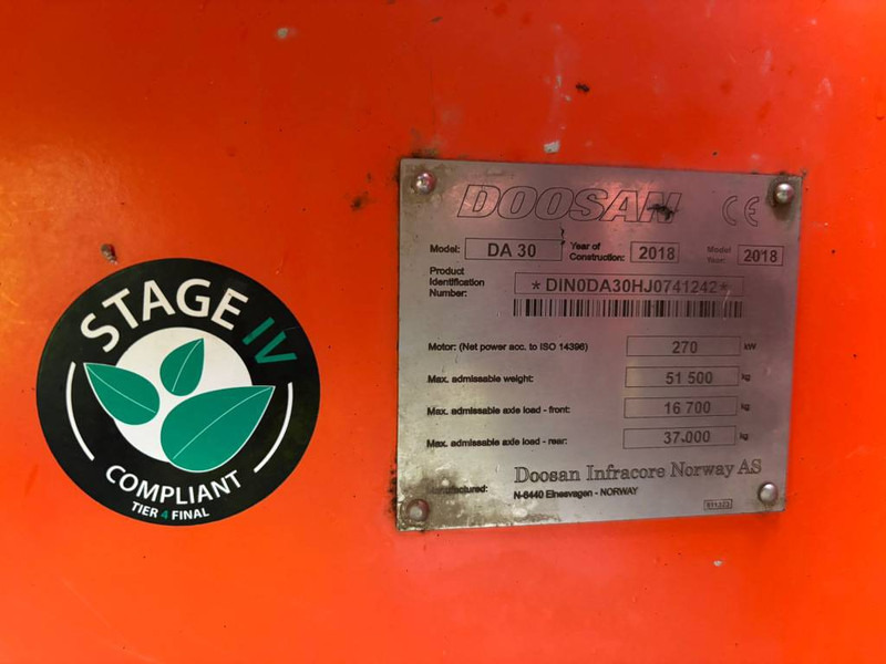 Doosan DA 30 - Шарнірний самоскид: фото 5 Doosan DA 30 - Шарнірний самоскид: фото 5