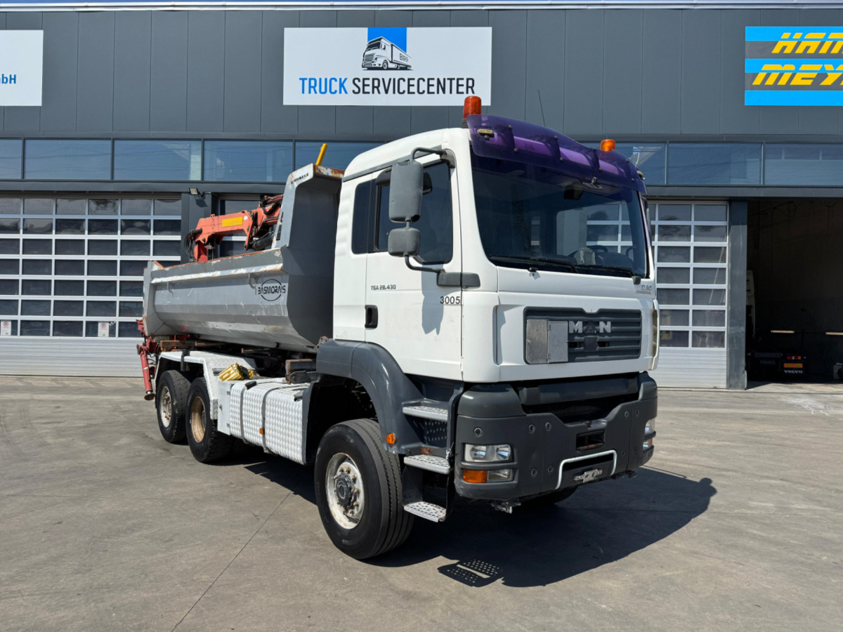 MAN TGA 28.430 6x4-4 Kran - Самоскид вантажівка, Вантажівка з маніпулятором: фото 3 MAN TGA 28.430 6x4-4 Kran - Самоскид вантажівка, Вантажівка з маніпулятором: фото 3