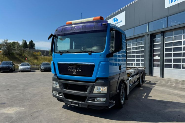 MAN TGX 26.480 6x2 Kompressor - Контейнеровоз/ Змінний кузов вантажівка: фото 1 MAN TGX 26.480 6x2 Kompressor - Контейнеровоз/ Змінний кузов вантажівка: фото 1
