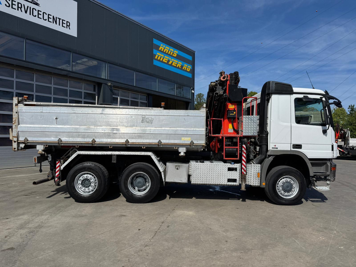 MERCEDES Actros 2641 6x4-4 PK29000-7 Kipper - Вантажівка з маніпулятором: фото 5 MERCEDES Actros 2641 6x4-4 PK29000-7 Kipper - Вантажівка з маніпулятором: фото 5