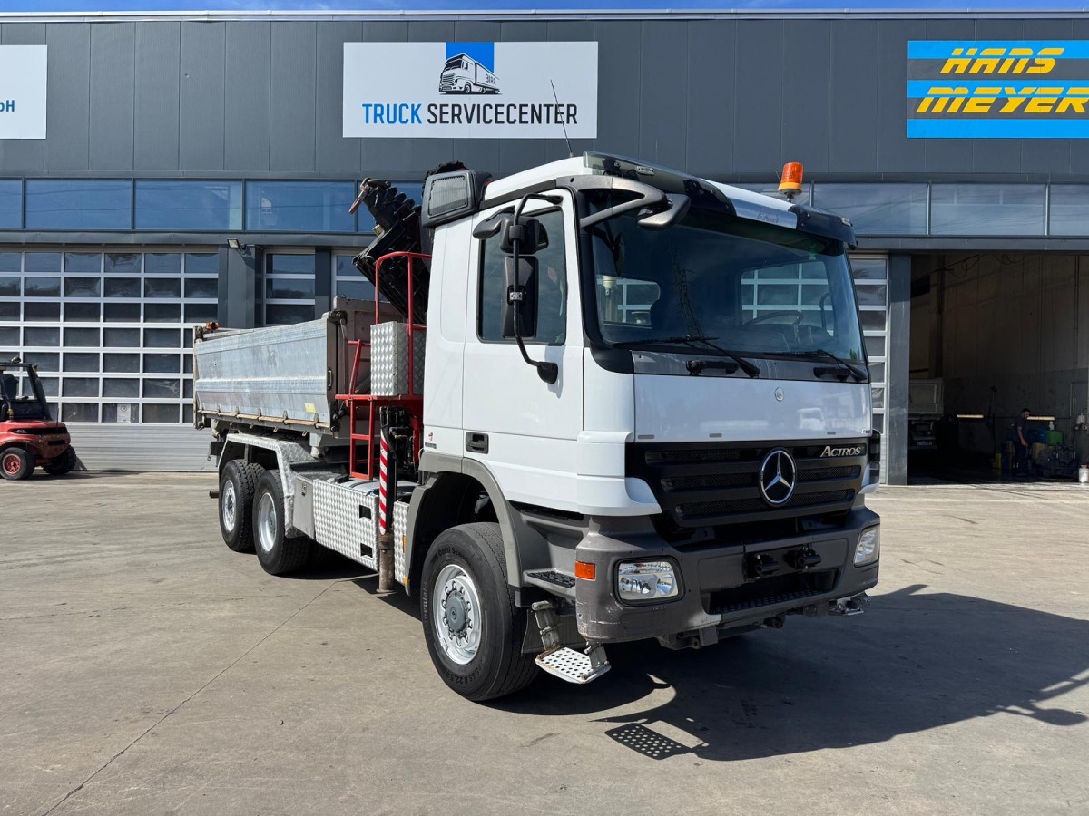 MERCEDES Actros 2641 6x4-4 PK29000-7 Kipper - Вантажівка з маніпулятором: фото 4 MERCEDES Actros 2641 6x4-4 PK29000-7 Kipper - Вантажівка з маніпулятором: фото 4