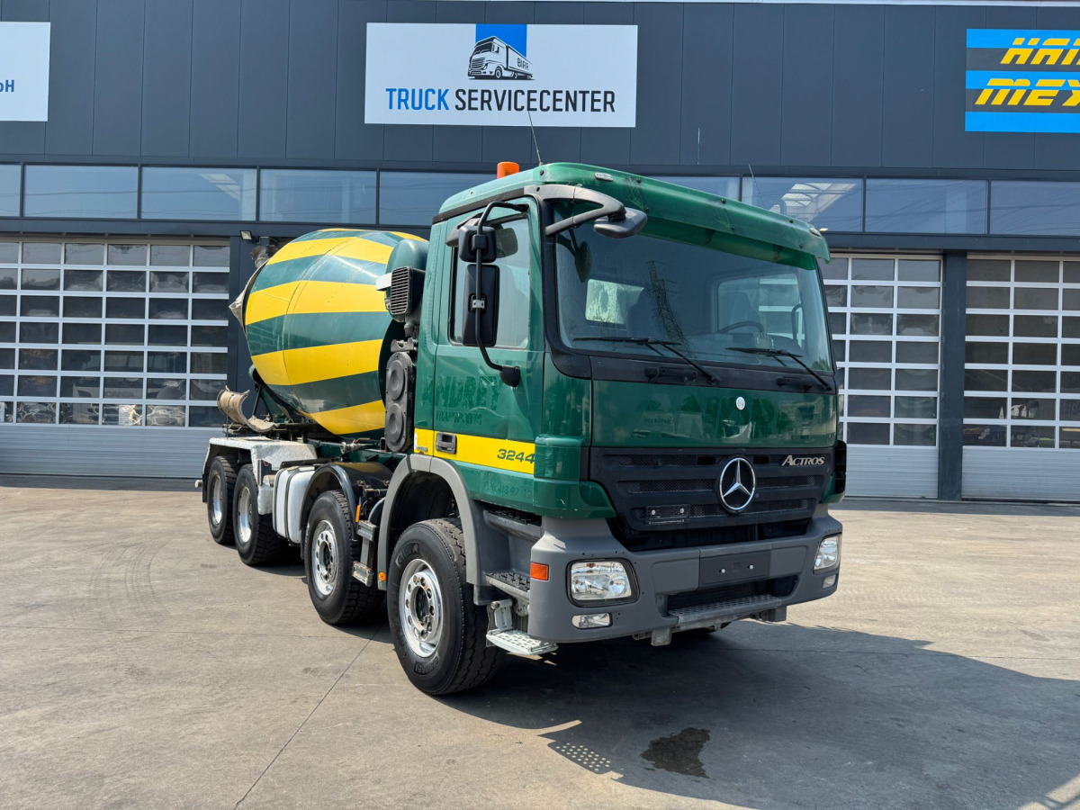 MERCEDES Actros 3244 8x4 Liebherr 9m3 - Автобетонозмішувач: фото 3 MERCEDES Actros 3244 8x4 Liebherr 9m3 - Автобетонозмішувач: фото 3