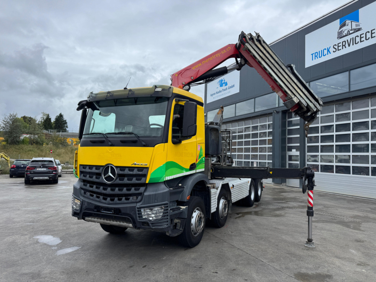 MERCEDES Arocs 3248 8x4 Fassi 315-7 mit Hiab 21T - Вантажівка з маніпулятором: фото 2 MERCEDES Arocs 3248 8x4 Fassi 315-7 mit Hiab 21T - Вантажівка з маніпулятором: фото 2
