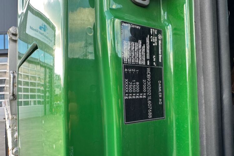 Mercedes-Benz 2551 V8 6x2 Fassi 185-5 Bj.2020 - Самоскид вантажівка, Вантажівка з маніпулятором: фото 5 Mercedes-Benz 2551 V8 6x2 Fassi 185-5 Bj.2020 - Самоскид вантажівка, Вантажівка з маніпулятором: фото 5