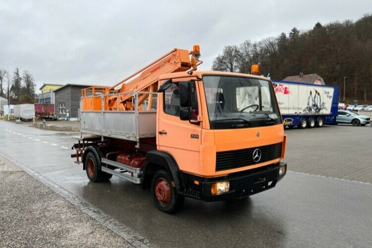 Mercedes-Benz 709 WUMAG GELENKSTEIGER 14M - Автовишка: фото 2 Mercedes-Benz 709 WUMAG GELENKSTEIGER 14M - Автовишка: фото 2