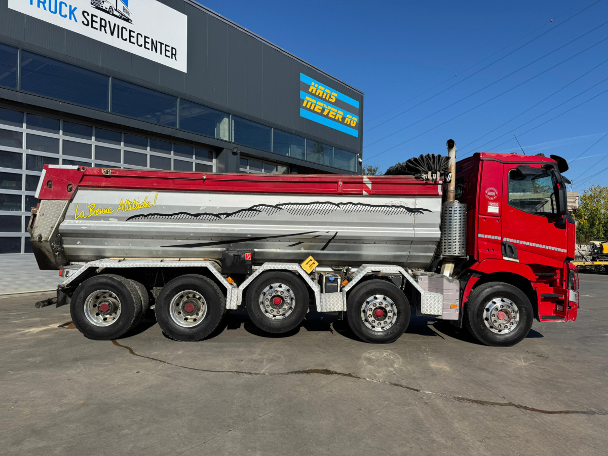 RENAULT C520 10x4 Abschiebemulde (no tipper) - Гаковий мультиліфт вантажівка: фото 4 RENAULT C520 10x4 Abschiebemulde (no tipper) - Гаковий мультиліфт вантажівка: фото 4
