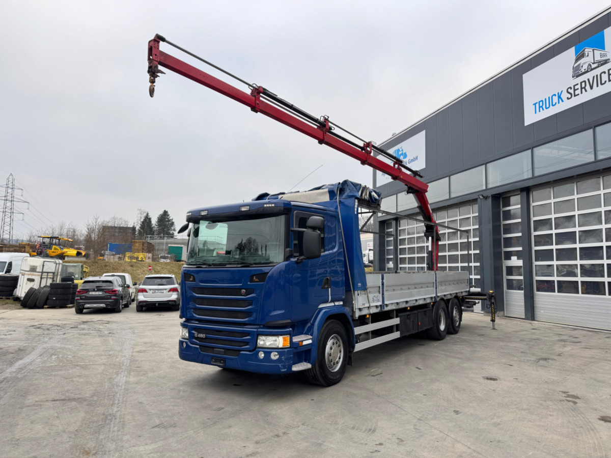 SCANIA G450 6x2 Hiab 122-4 - Вантажівка з маніпулятором: фото 5 SCANIA G450 6x2 Hiab 122-4 - Вантажівка з маніпулятором: фото 5