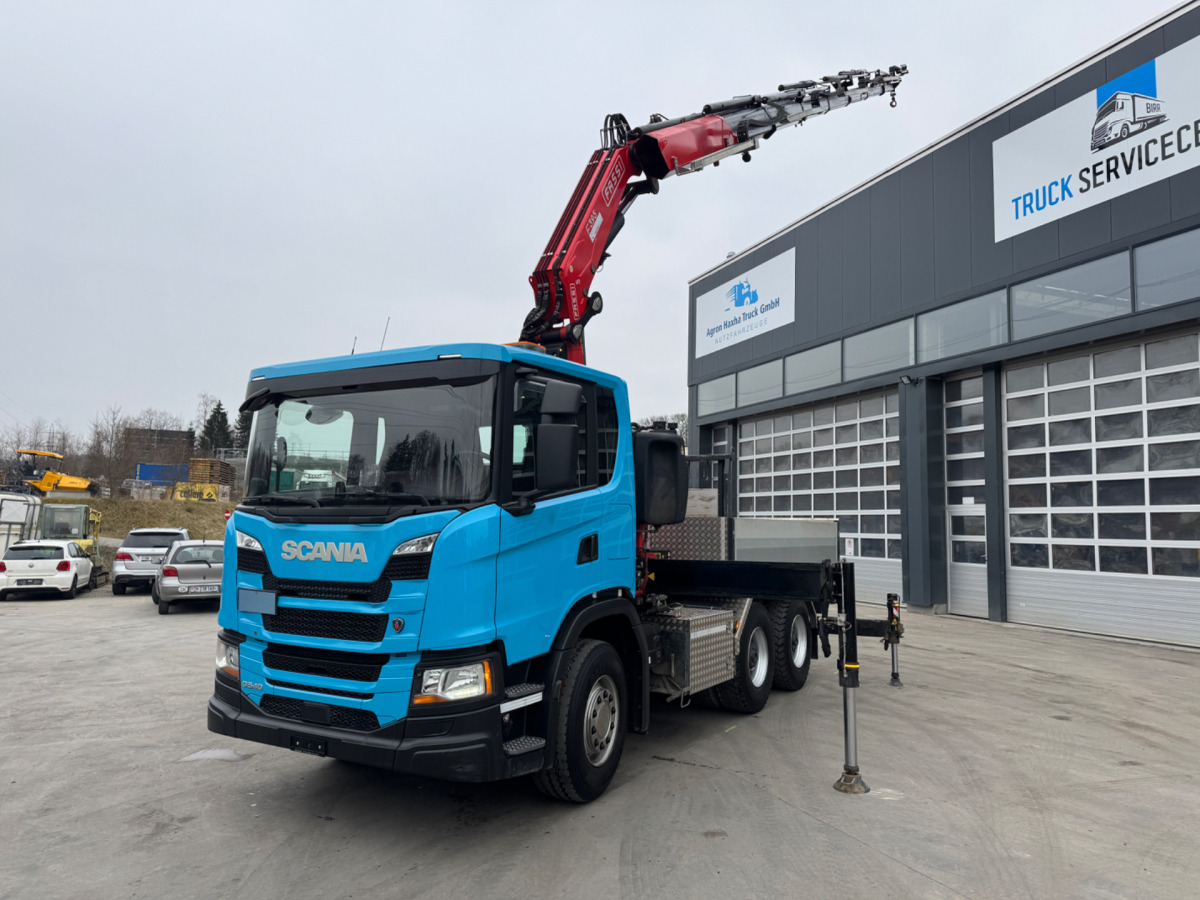 SCANIA G540 6x4 Fassi 395-7 SZM&Pritsche - Вантажівка з маніпулятором: фото 2 SCANIA G540 6x4 Fassi 395-7 SZM&Pritsche - Вантажівка з маніпулятором: фото 2