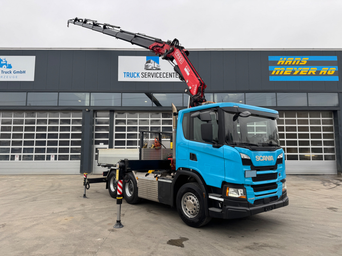 SCANIA G540 6x4 Fassi 395-7 SZM&Pritsche - Вантажівка з маніпулятором: фото 5 SCANIA G540 6x4 Fassi 395-7 SZM&Pritsche - Вантажівка з маніпулятором: фото 5