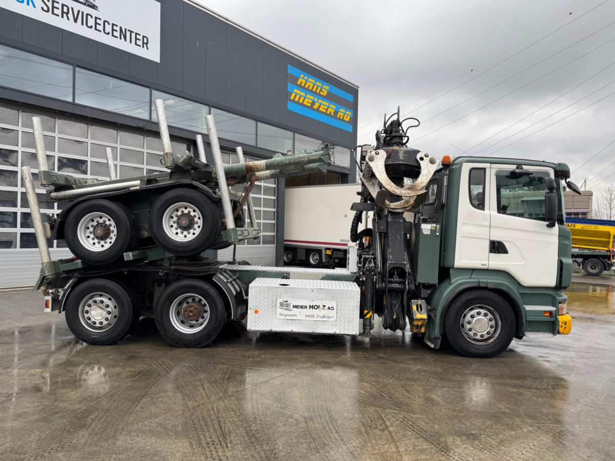 SCANIA R480 6x2 Loglift F265 mit Dolly - Лісовоз: фото 4 SCANIA R480 6x2 Loglift F265 mit Dolly - Лісовоз: фото 4
