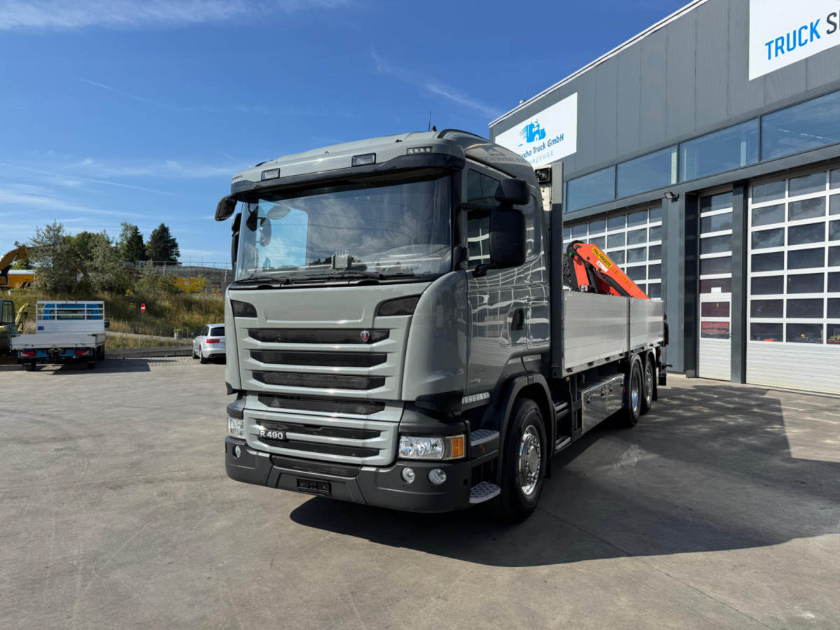 SCANIA R490 6x2 PK18002-4 - Вантажівка з маніпулятором: фото 1 SCANIA R490 6x2 PK18002-4 - Вантажівка з маніпулятором: фото 1