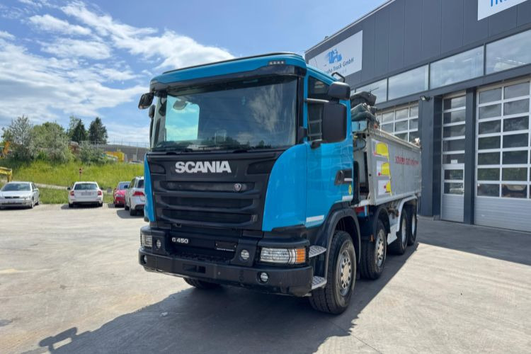 Scania G450 8x4 Abschiebemulde (no tipper) - Самоскид вантажівка: фото 1 Scania G450 8x4 Abschiebemulde (no tipper) - Самоскид вантажівка: фото 1