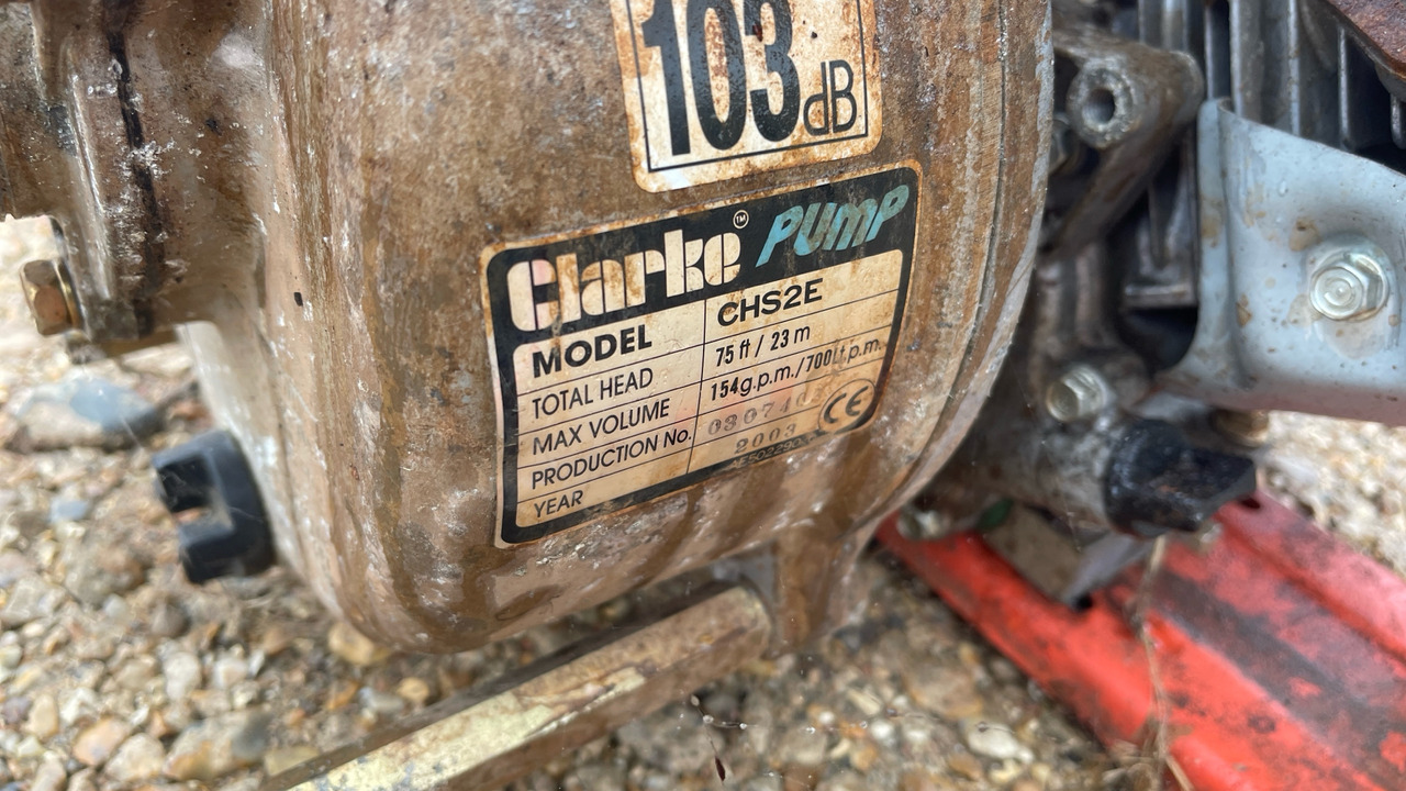 CLARKE CHS2E WATER PUMP - Будівельне обладнання: фото 3 CLARKE CHS2E WATER PUMP - Будівельне обладнання: фото 3