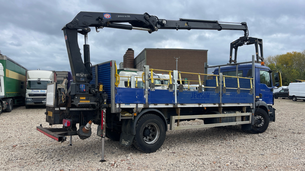 Man TGM 18.250 - Бортова вантажівка/ Платформа, Вантажівка з маніпулятором: фото 4 Man TGM 18.250 - Бортова вантажівка/ Платформа, Вантажівка з маніпулятором: фото 4