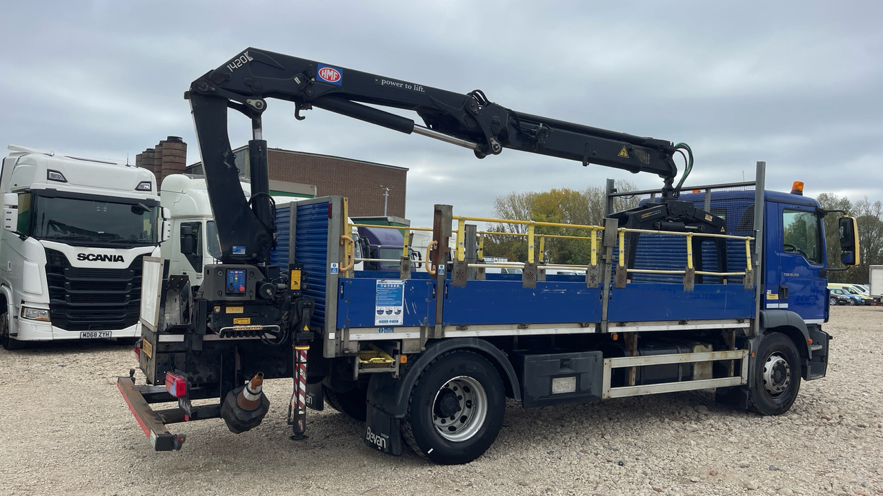 Man TGM 18.250 - Бортова вантажівка/ Платформа, Вантажівка з маніпулятором: фото 4 Man TGM 18.250 - Бортова вантажівка/ Платформа, Вантажівка з маніпулятором: фото 4