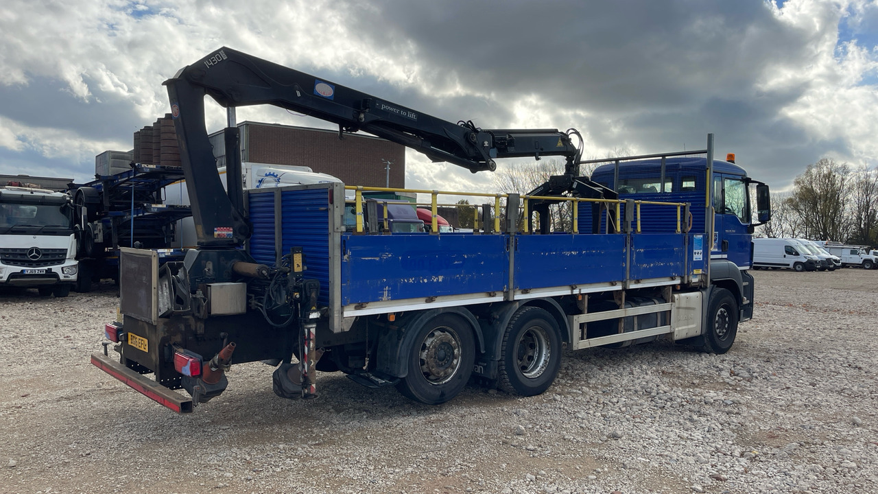 Man TGS 26.360 - Бортова вантажівка/ Платформа, Вантажівка з маніпулятором: фото 4 Man TGS 26.360 - Бортова вантажівка/ Платформа, Вантажівка з маніпулятором: фото 4