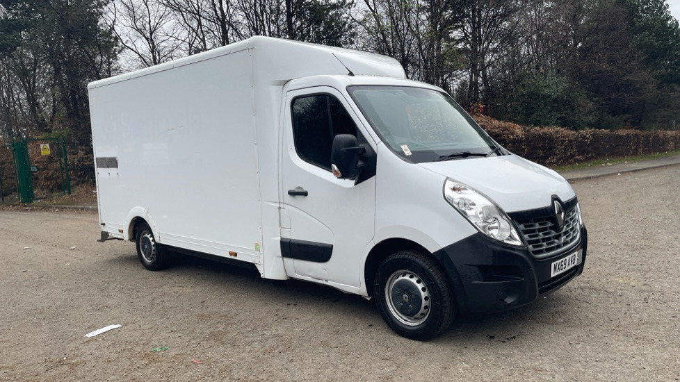 RENAULT MASTER LL35dCi 130 Business Low Roof Luton Loloader - Фургон з закритим кузовом: фото 1 RENAULT MASTER LL35dCi 130 Business Low Roof Luton Loloader - Фургон з закритим кузовом: фото 1