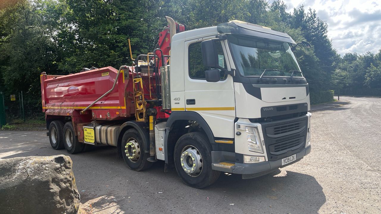 Volvo FM 410 - Самоскид вантажівка, Вантажівка з маніпулятором: фото 1 Volvo FM 410 - Самоскид вантажівка, Вантажівка з маніпулятором: фото 1
