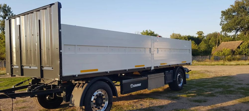 Krone Budowlana Skrzynia Odnowiona - Бортовий причіп/ Платформа: фото 5 Krone Budowlana Skrzynia Odnowiona - Бортовий причіп/ Платформа: фото 5